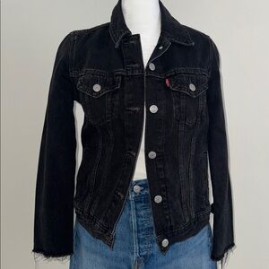 Levi's Bow Detail Denim Jacket